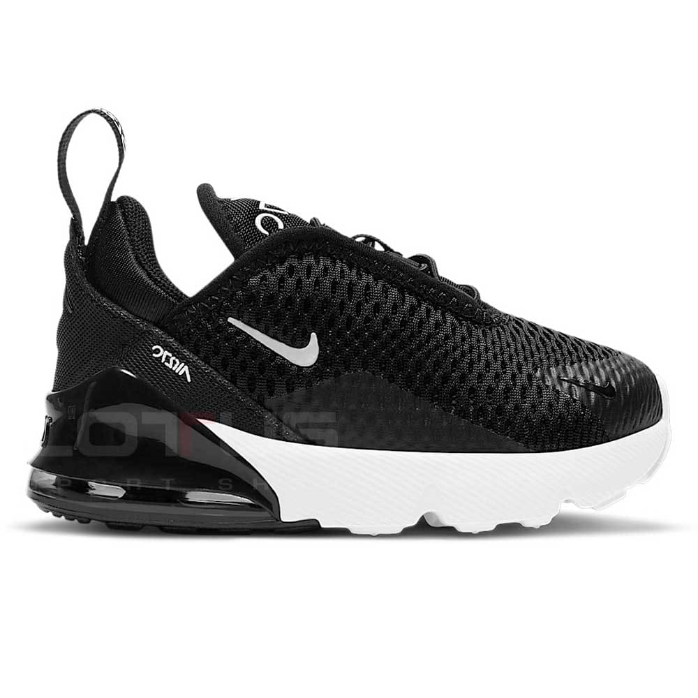 ДЕТСКИ МАРАТОНКИ NIKE DD1646-002 AIR MAX 270 BT ЧЕРНИ/БЕЛИ - lotus-sport.bg